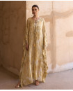 Aldana shimmer silk kaftan